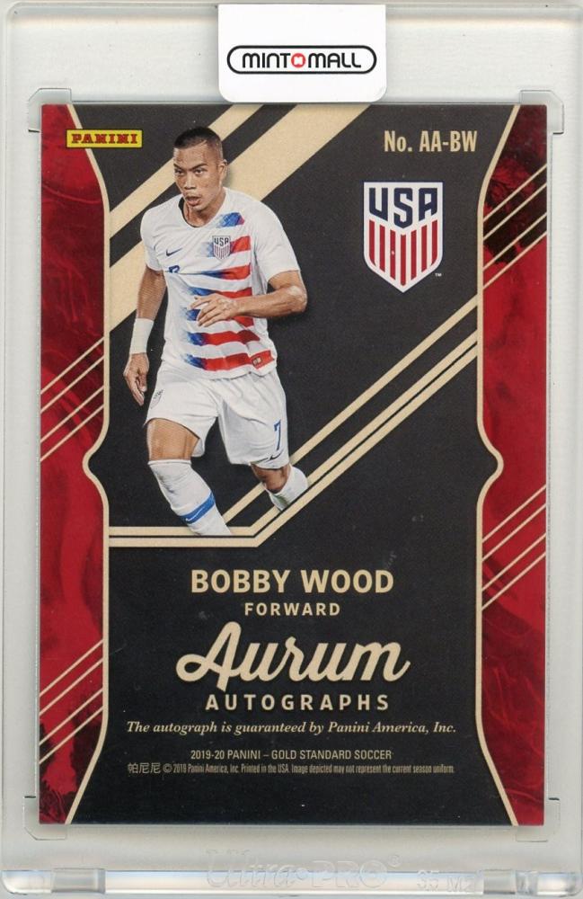 2019-20 Panini Gold Standard Bobby Wood Aurum Autographs98/149 United States