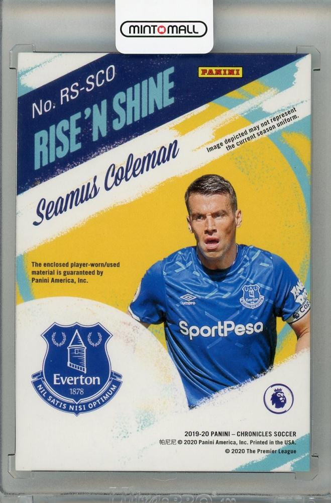 2019-20 PANINI Chronicles Seamus Coleman Everton Football Club