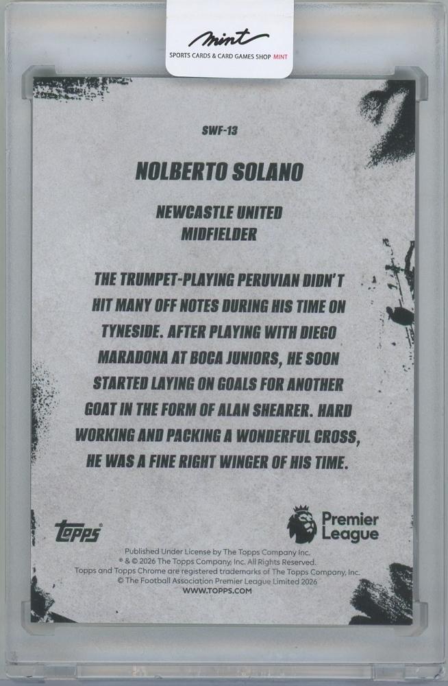 2025-26 TOPPS Chrome English Premier League The Streets Won