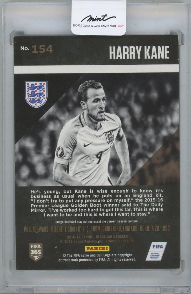 2016-17 PANINI Black Gold Bronze #154 / HARRY KANE(England) 59/99