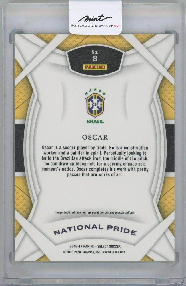 2016-17 PANINI Select National Pride #8 / OSCAR(Brazil)