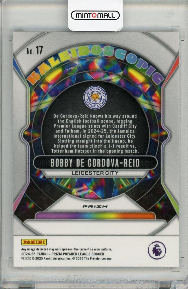 2024-2025 PANIINI PRIZM Bobby De Cordova-Reid Leicester City