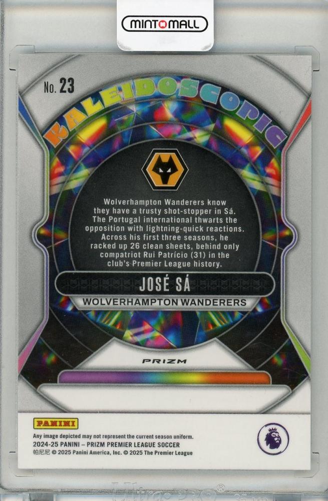 2024-2025 PANIINI PRIZM Jose Sa Wolverhampton Wanderers