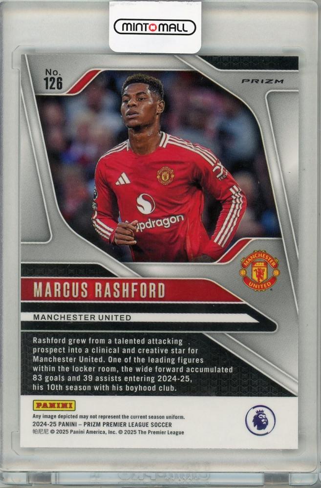 2024-25 PANINI PRIZM Marcus Rashford Manchester United
