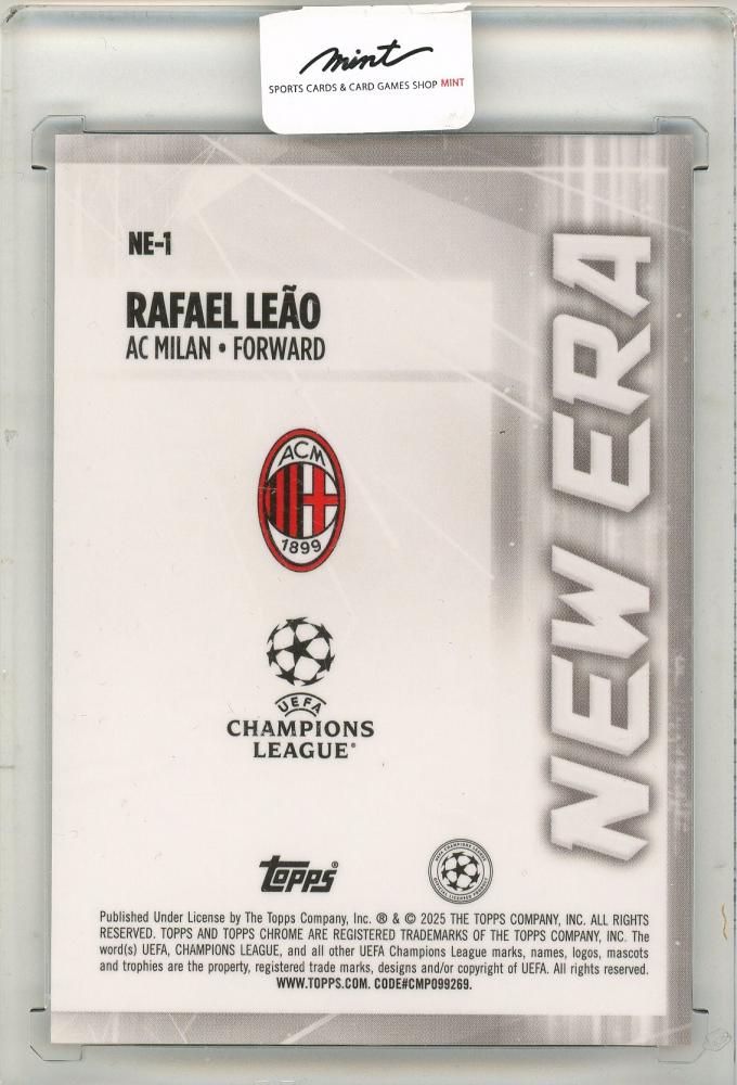 2025 TOPPS UEFA JAPAN EDITION Rafael Leao 16/50