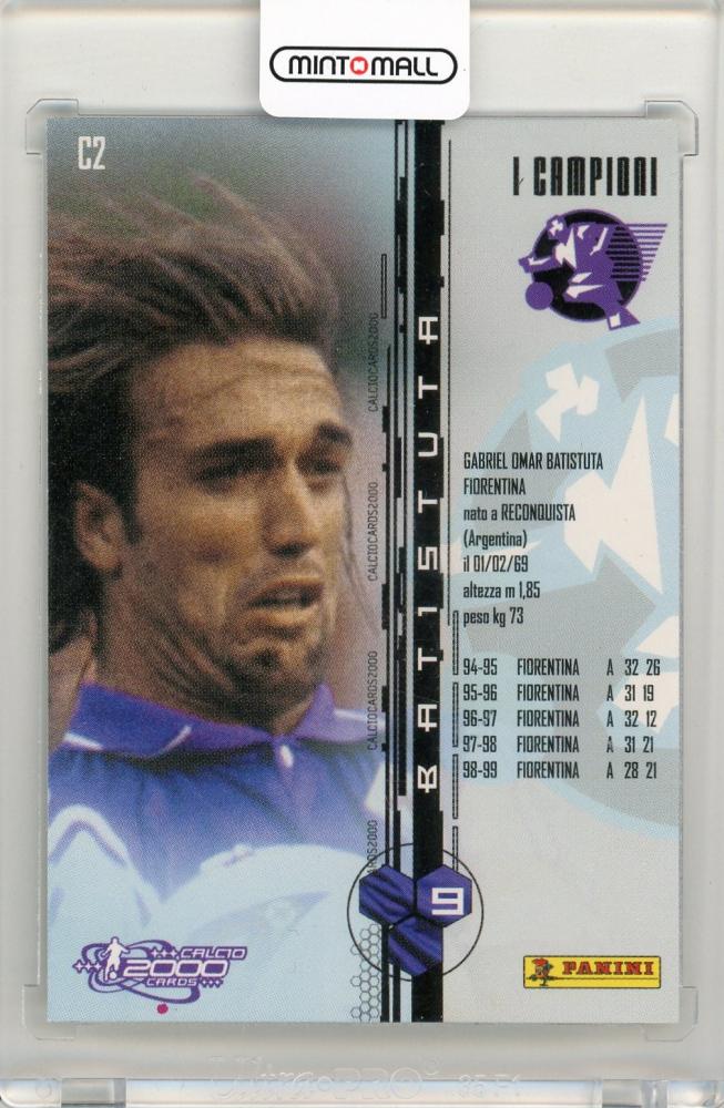 1999-00 Panini Calcio Batistuta I Campioni Fiorentina
