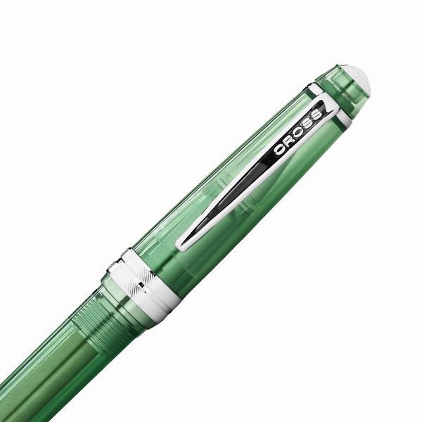 Cross Bailey Light Cream Soda Collection Ballpoint Pen Model NAT0742-19 with Clear Resin Body — Japan Import