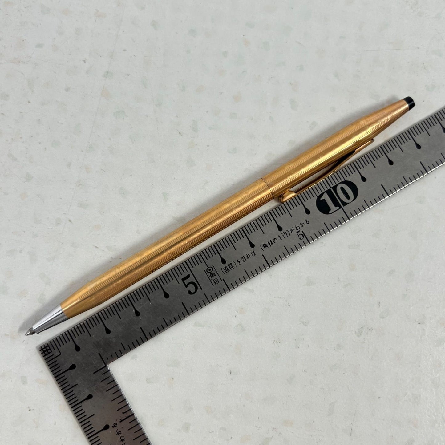 Cross Classic Century Twist Ballpoint Pen 14K 20GF USA Vintage Old Logo Script Logo