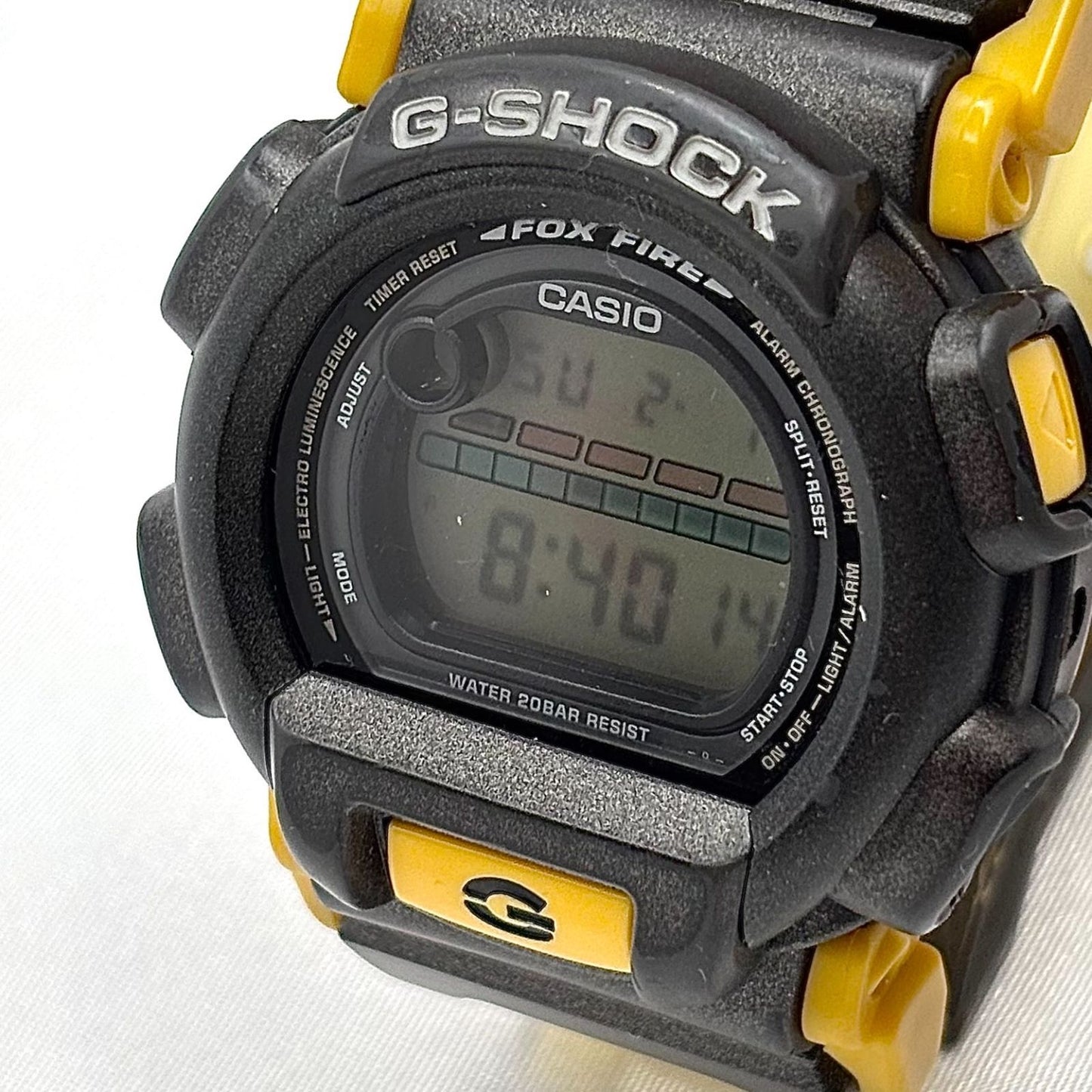 Casio G-Shock DW-003 Digital Quartz Watch Men 20 ATM Water Resistant Shockproof Yellow and Black — Japan Import