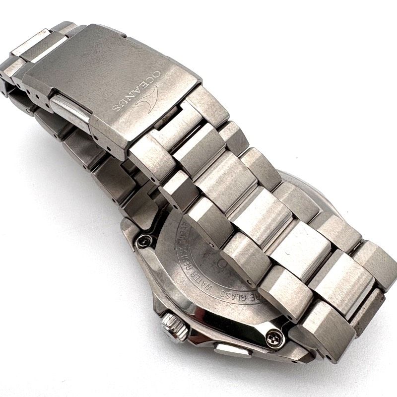 Casio Oceanus OCW-S100 Multiband6 Solar Titanium Watch with Sapphire Glass