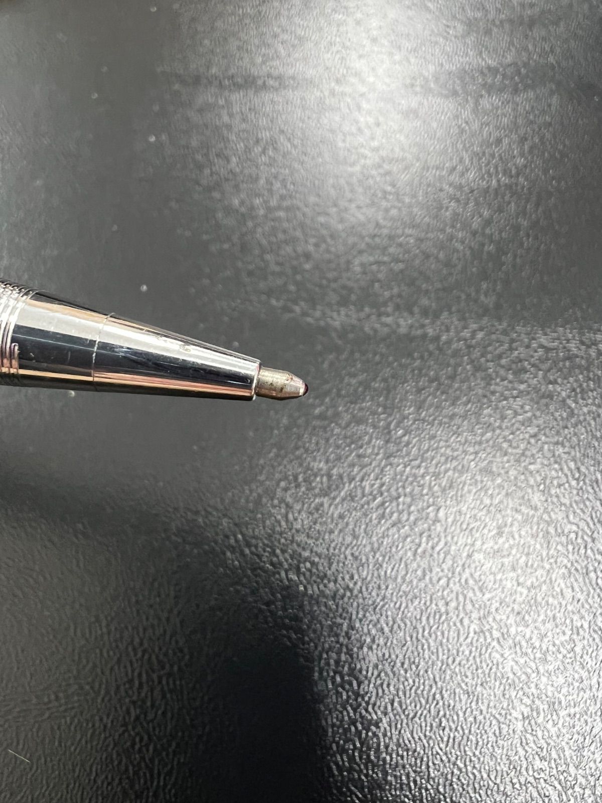 Parker 45 and Cross Classic Century vintage ballpoint pen set with silver metal and chrome finish