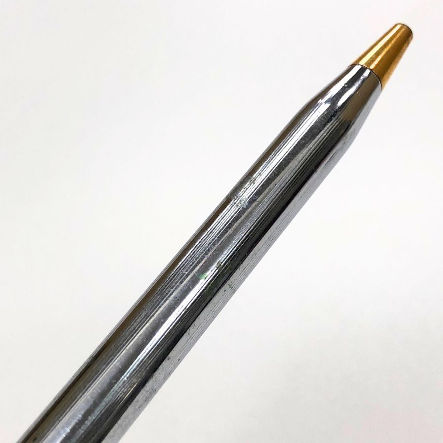 Cross Century Twist Ballpoint Pen Model AFI10 Silver Gold Combo Japan Import
