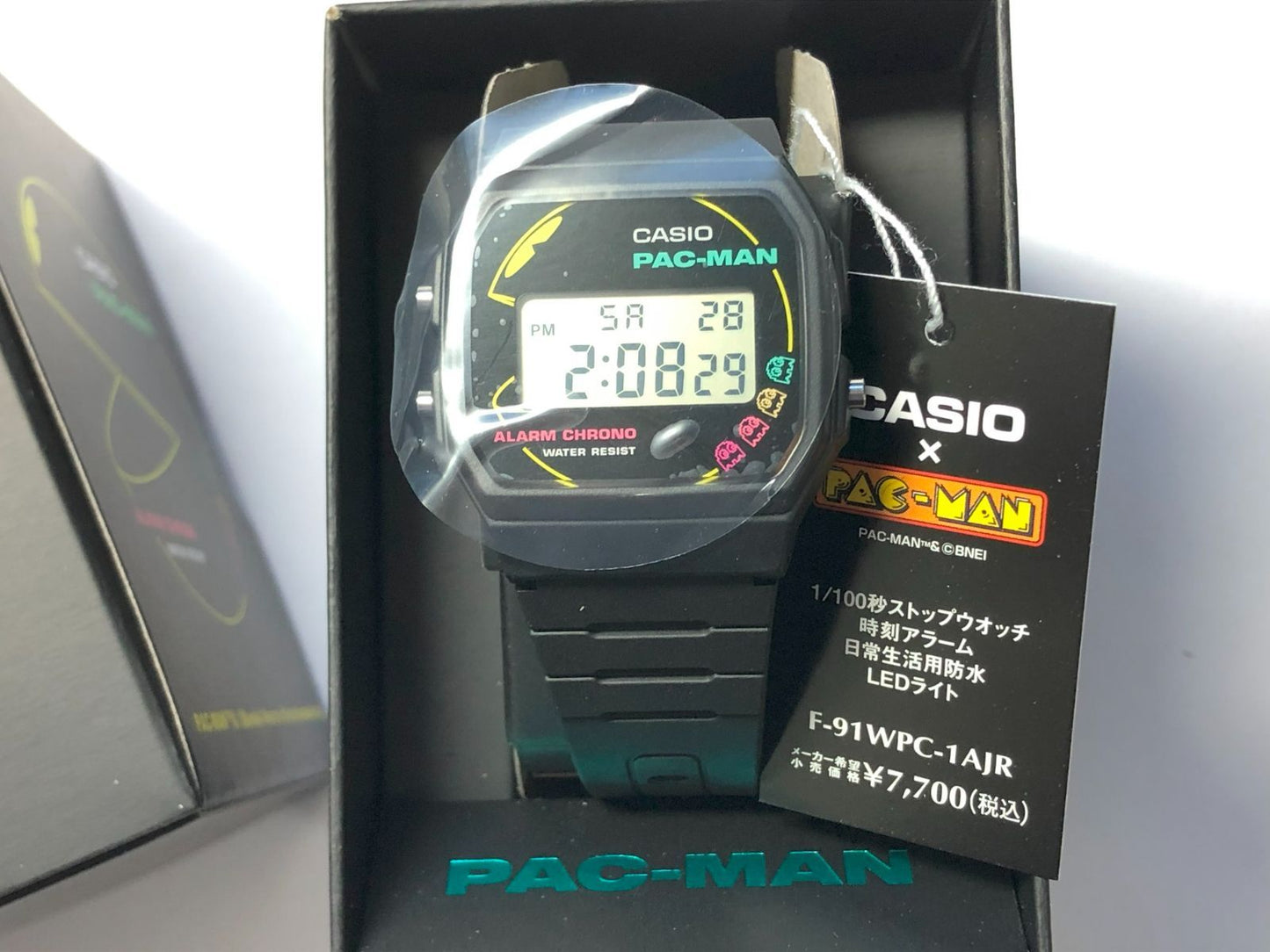 Casio Classic F-91WPC-1AJR PAC-MAN Collaboration Model — Japan Import