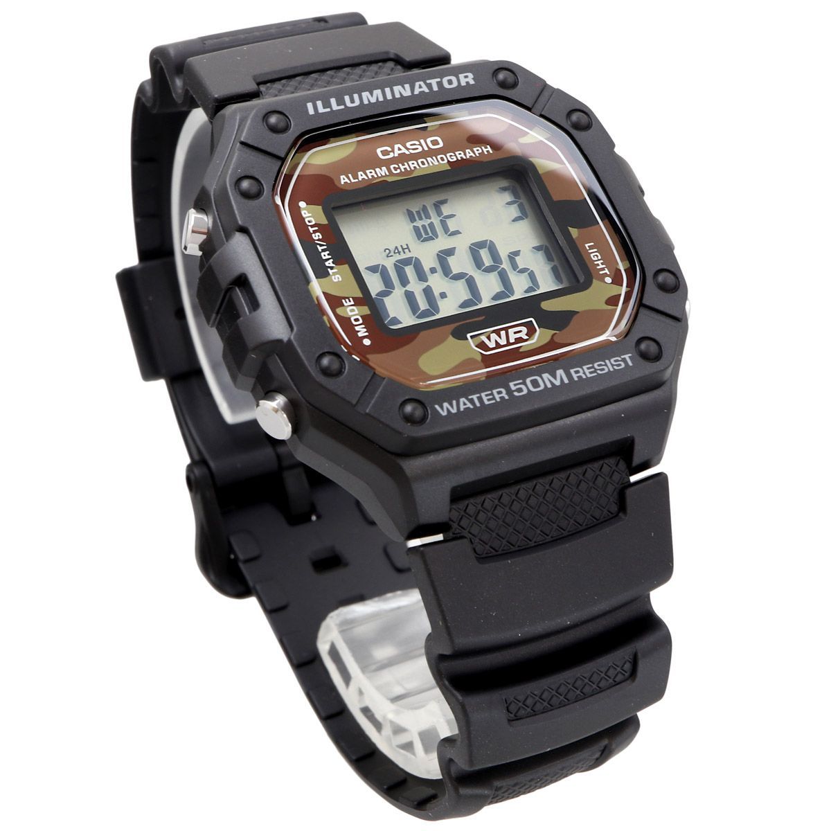 Casio W-218H-5BV Quartz Watch Japan Import