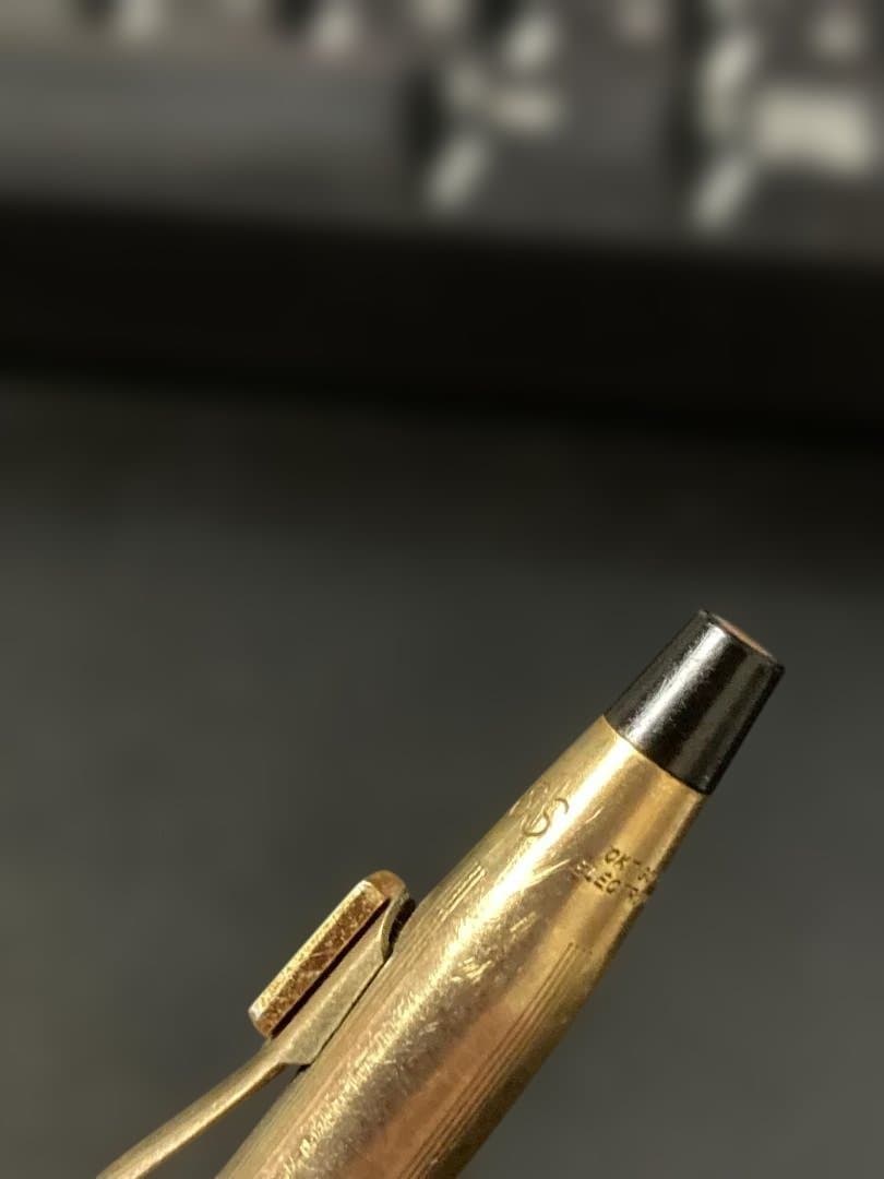 CROSS Classic Century 10K gold filled ballpoint pen with DURACELL logo, Japan import