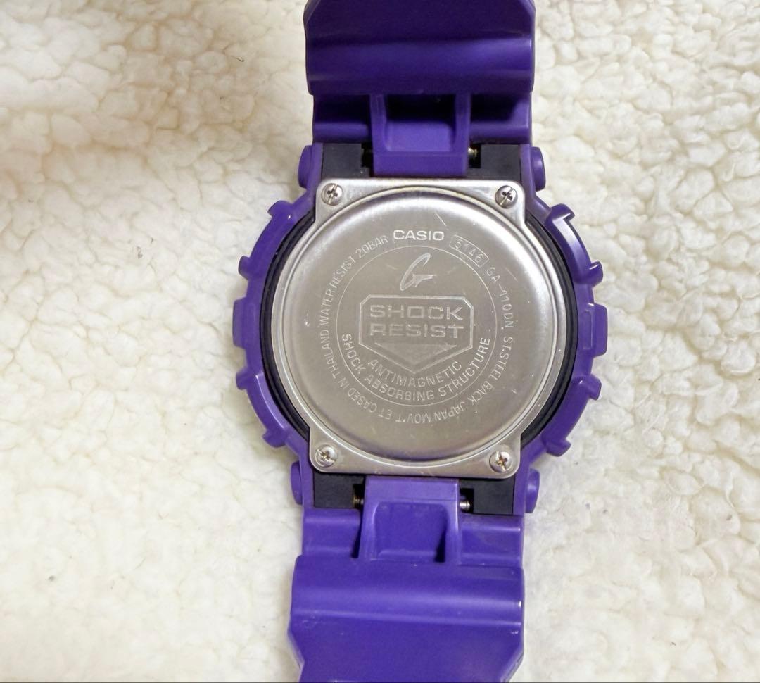 Casio G-Shock Dusty Neon Series GA-110DN-6AJF Digital Watch Purple — Japan Import