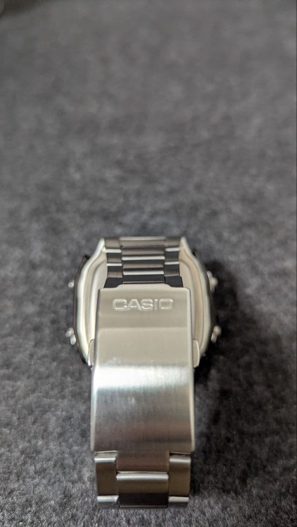 Casio AE-1200WH Watch with Black Glass Protective Part — Japan Import