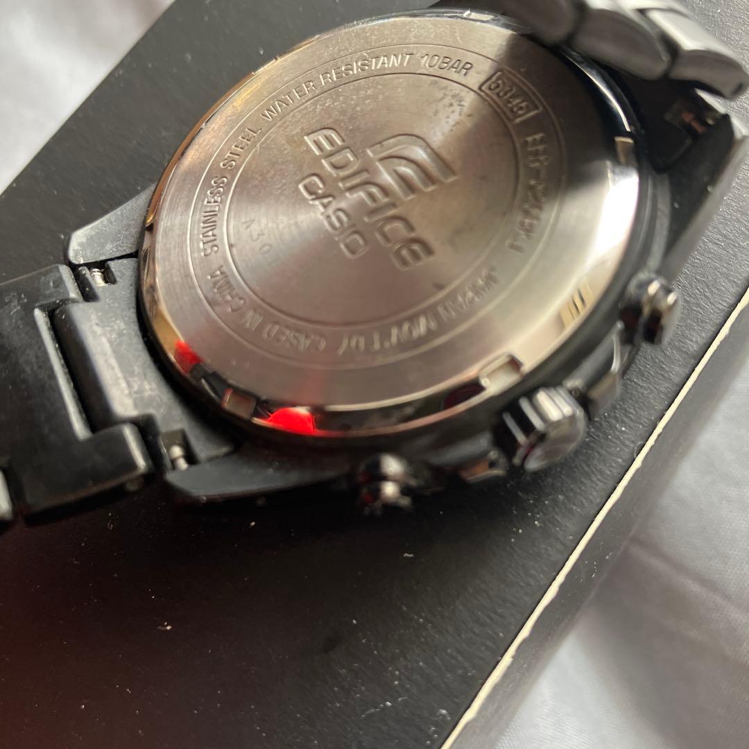 Casio Edifice Analog Quartz Watch Model CASIO with 10 ATM Water Resistance