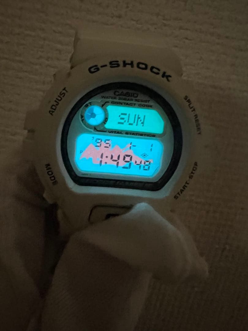 Casio G-Shock LOV96-1 Legends First Lovers Collection White Digital Watch