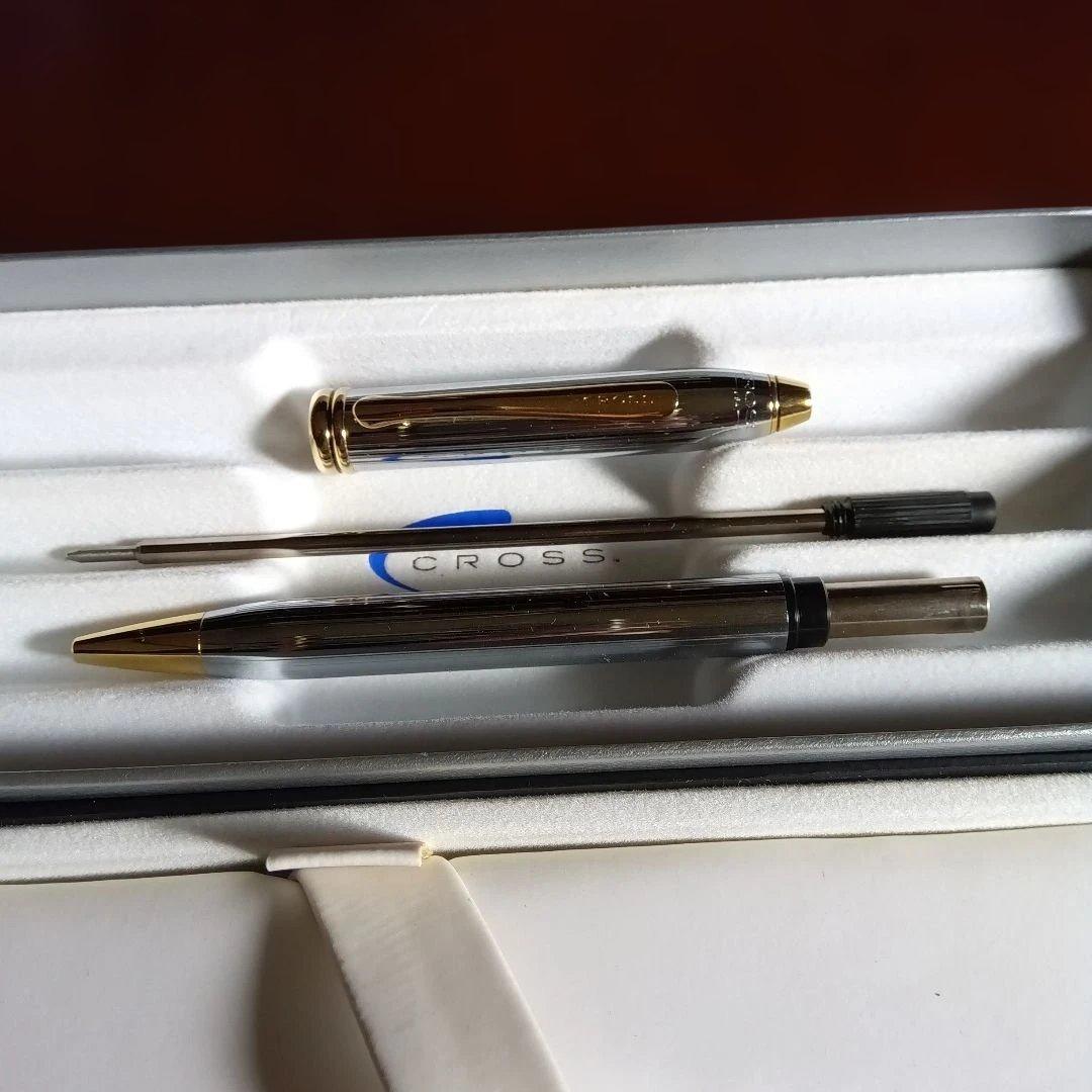 CROSS Townsend Silver and Gold Combination Ballpoint Pen — Japan Import