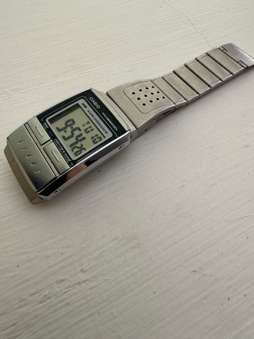 Casio Digital Watch with Water Resistance Alarm Chronograph and Stainless Steel Band — Japan Import