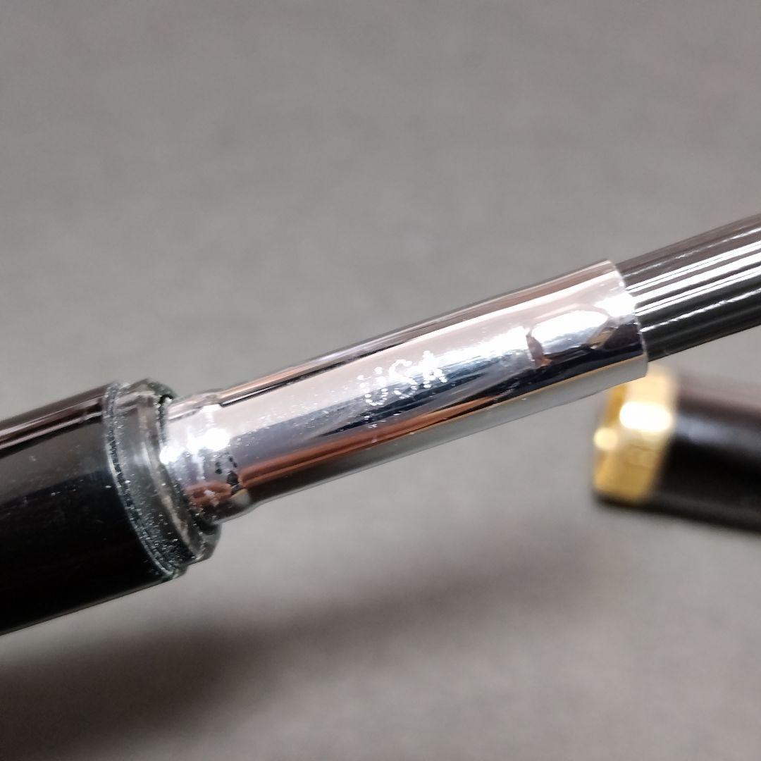 Cross Pen Twist Style Black and Gold Refillable Body Only Japan Import