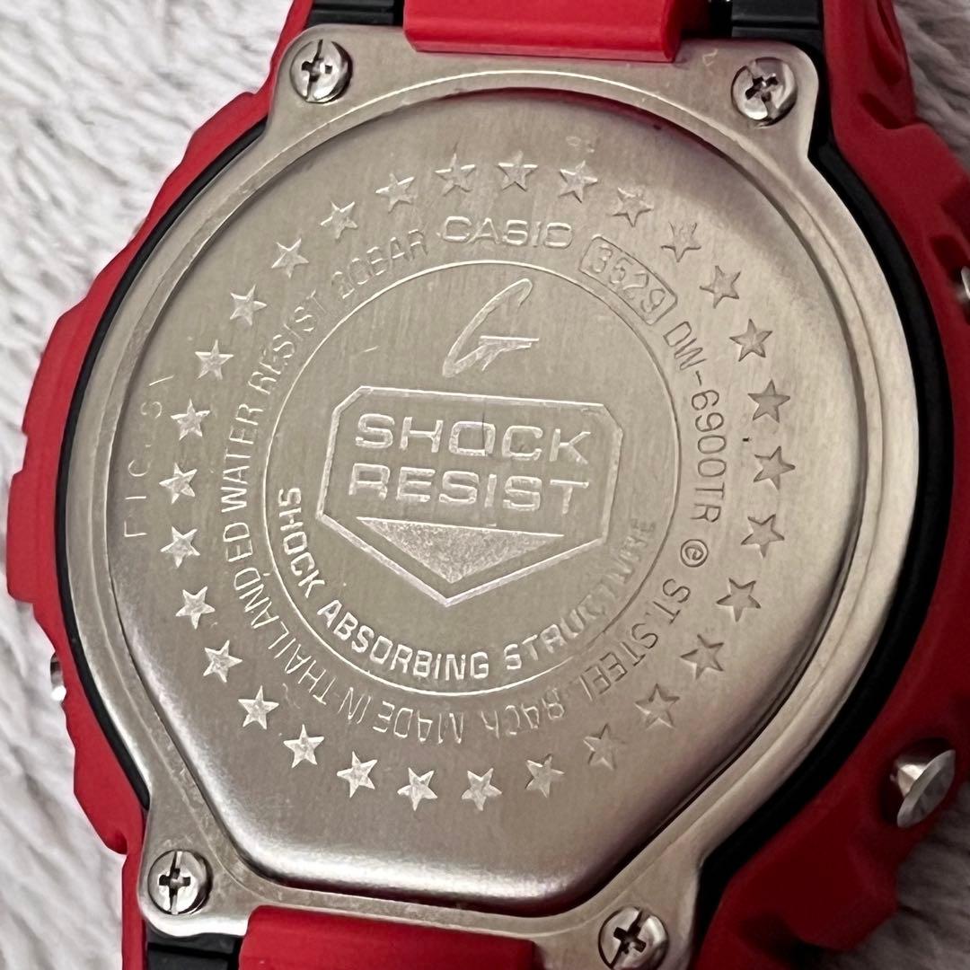 Casio G-Shock DW-6900TR Red Men’s Watch — Japan Import