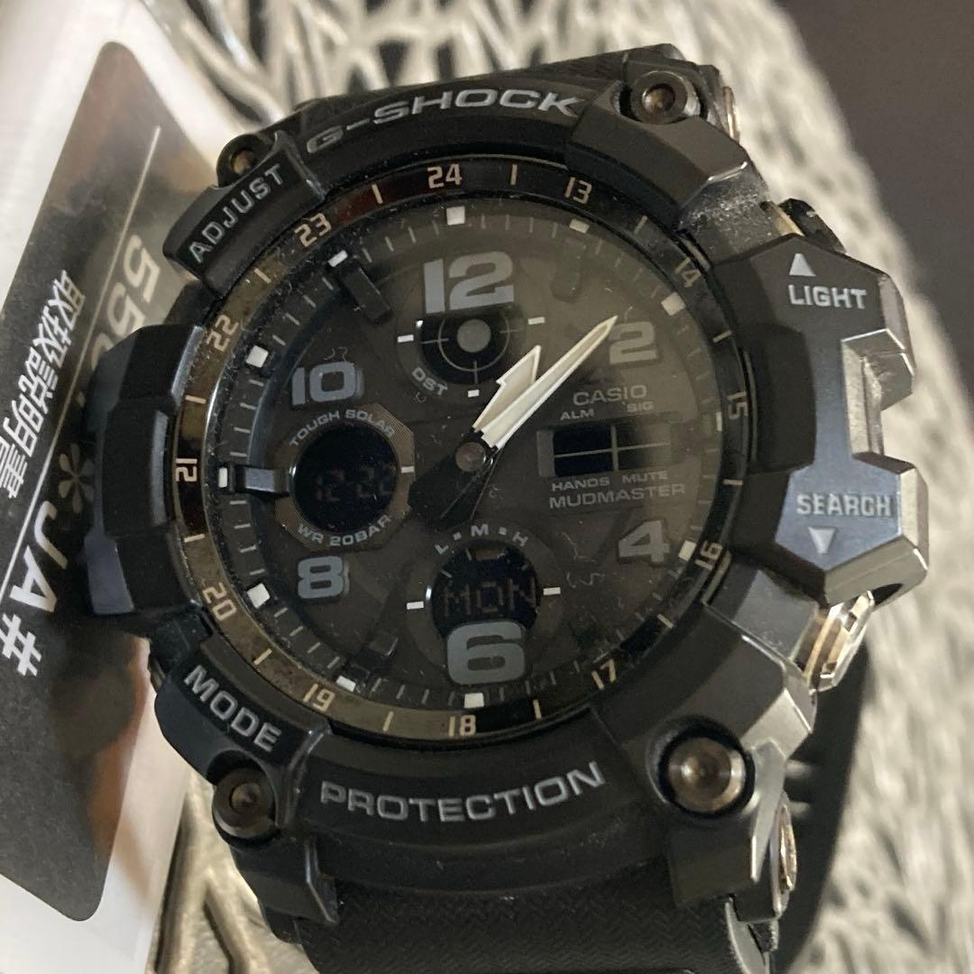 Casio G-Shock GWG-100 1AJF Solar Watch with Replacement Band — Japan Import
