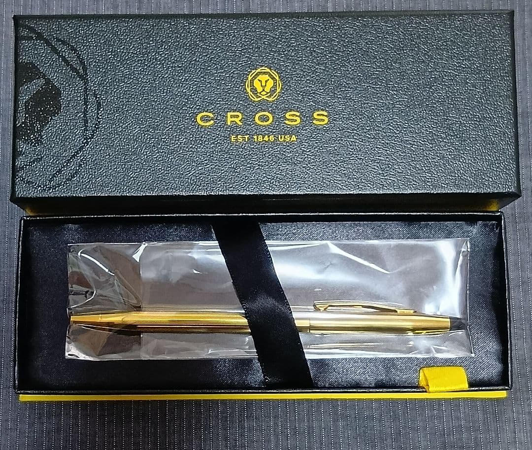 CROSS Classic Century Gold PVD Twist Ballpoint Pen with Box