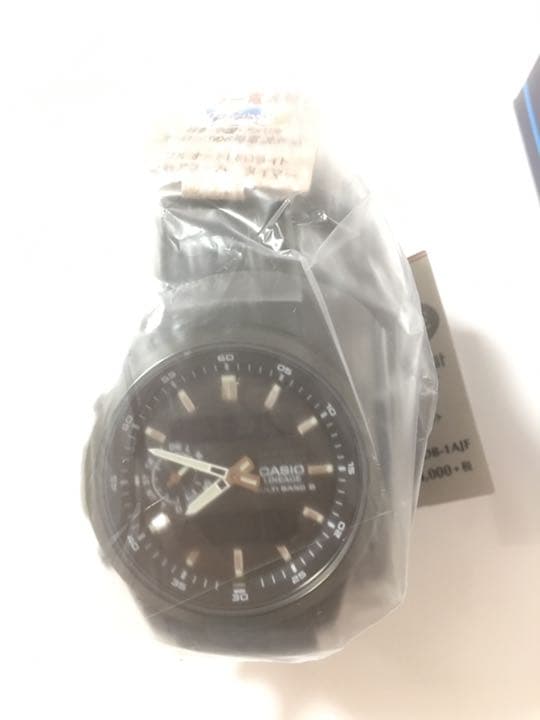 Casio LCW-M300DB-1AJF Watch with Multiband 6 Solar Radio Control Black