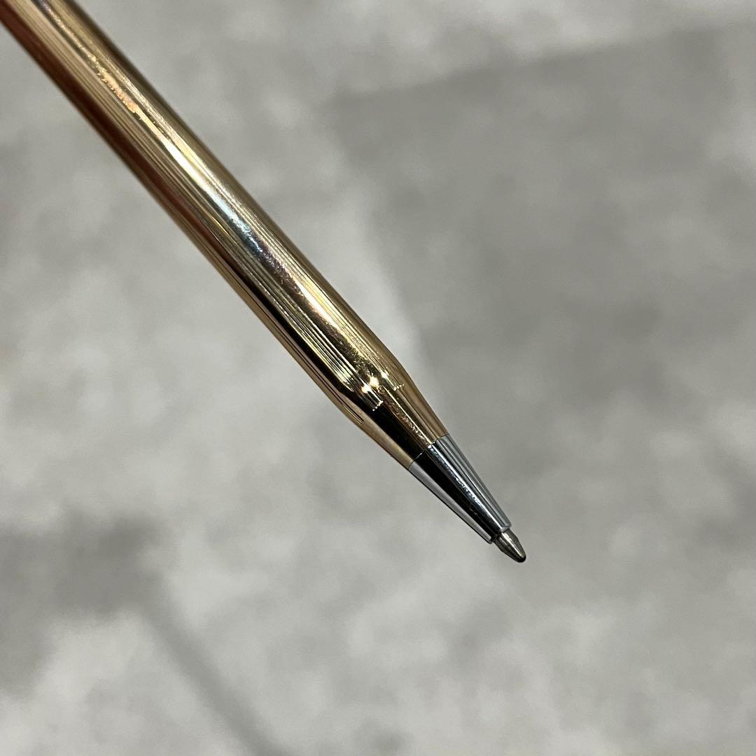 Cross Classic Century 10Kt Gold Plated Ballpoint Pen Model 4502 with Case Japan Import