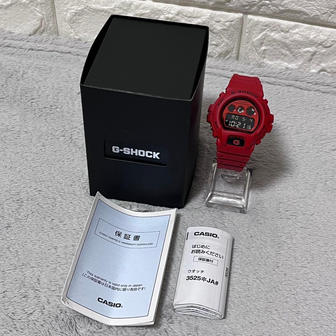 Casio G-Shock DW-6900RRB Red & Black Watch — Japan Import
