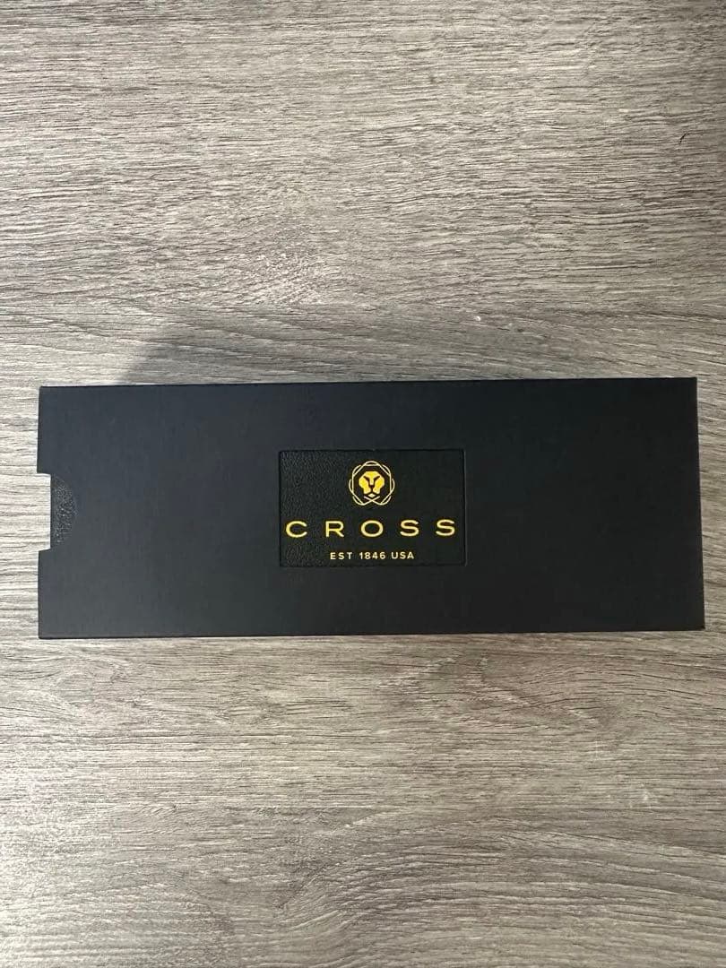 Cross Classic Black Ballpoint Pen with Gold Accents and Dedicated Box