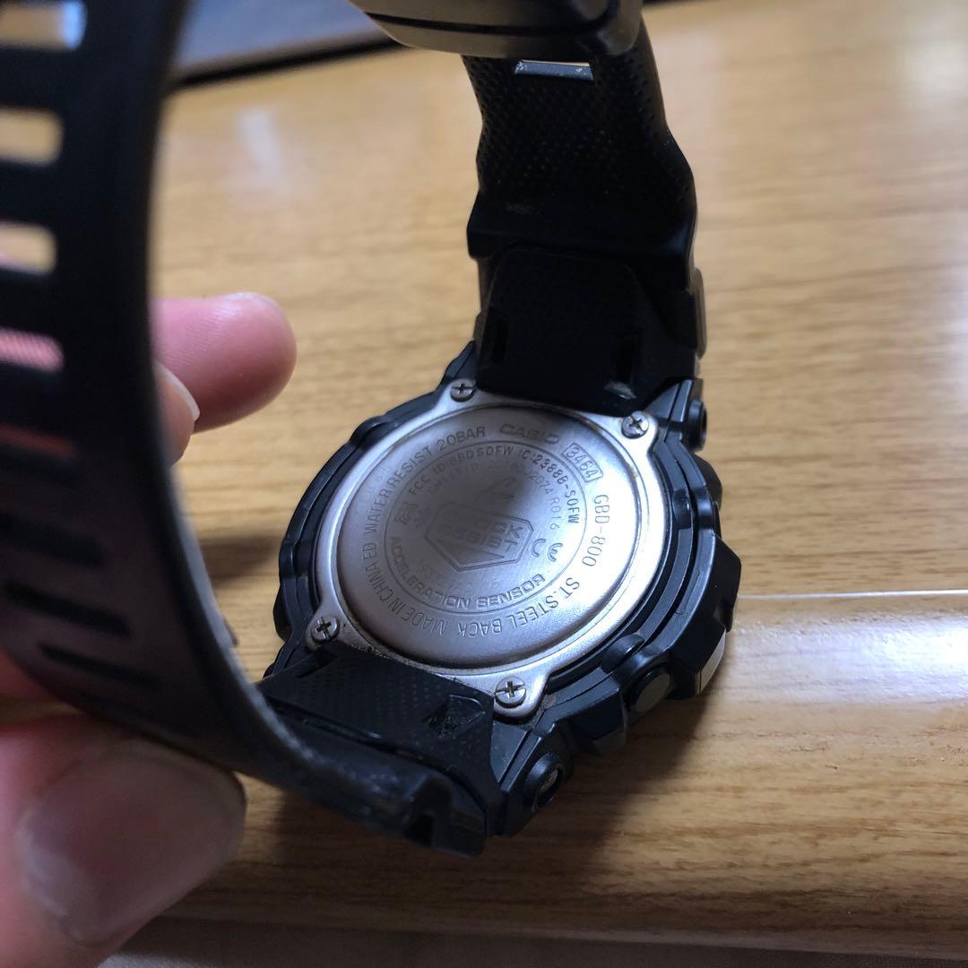 Casio G-Shock GBD-800-1BER Black Sport Watch — Japan Import