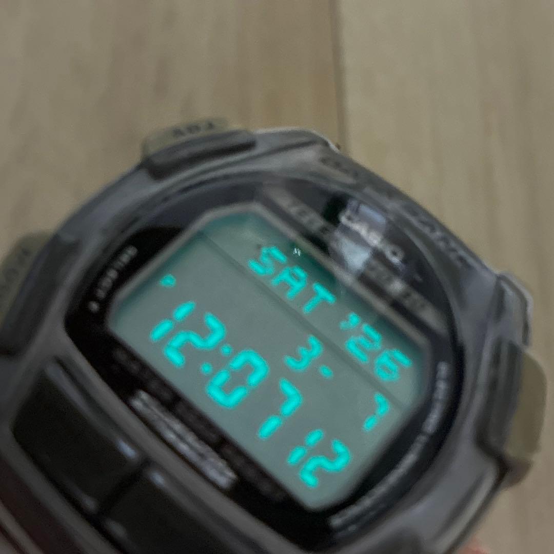 Casio Data Bank Illuminator Watch with Battery and Verified Operation — Japan Import
