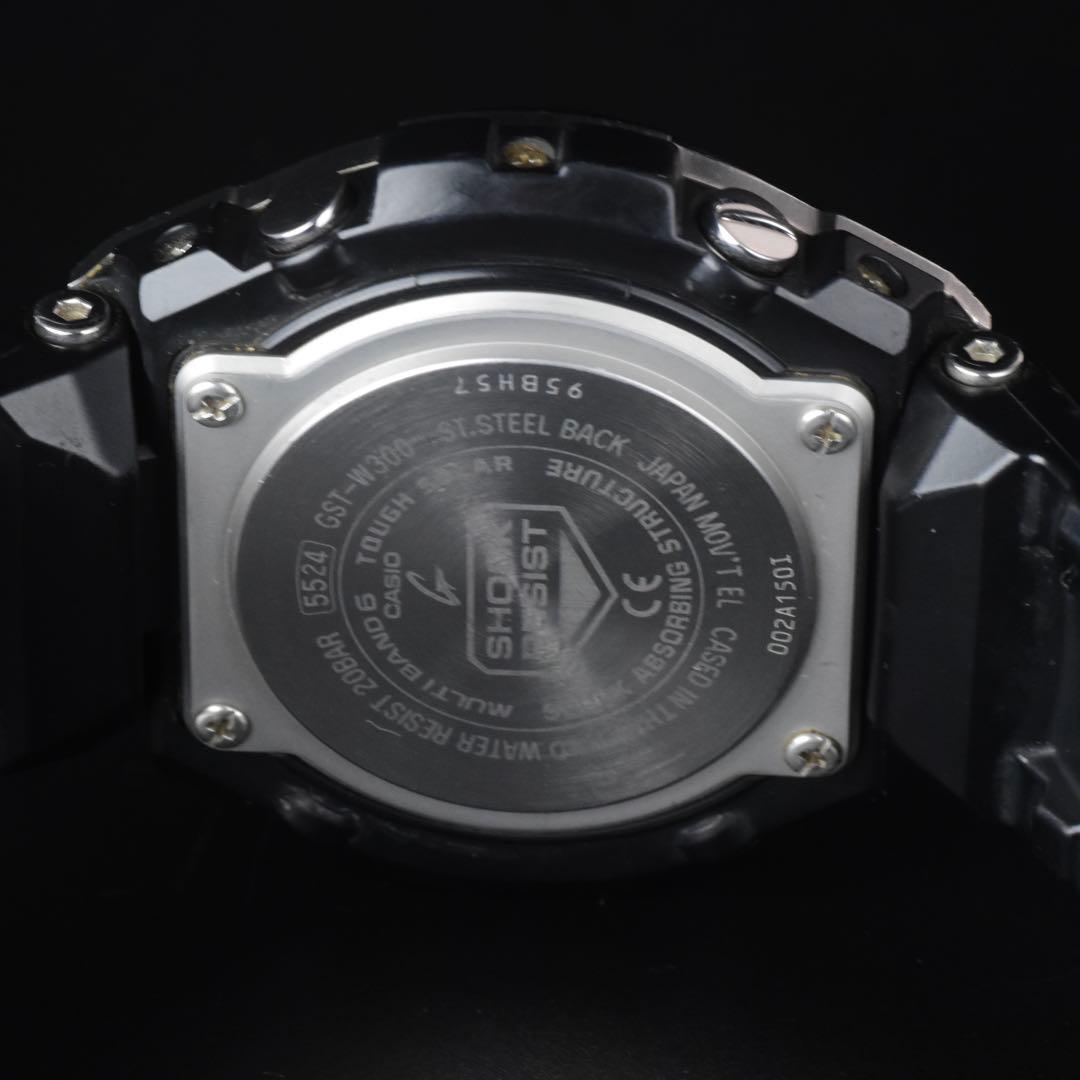Casio G-Shock GST-W300-1AJF Digital Analog Watch Black — Japan Import
