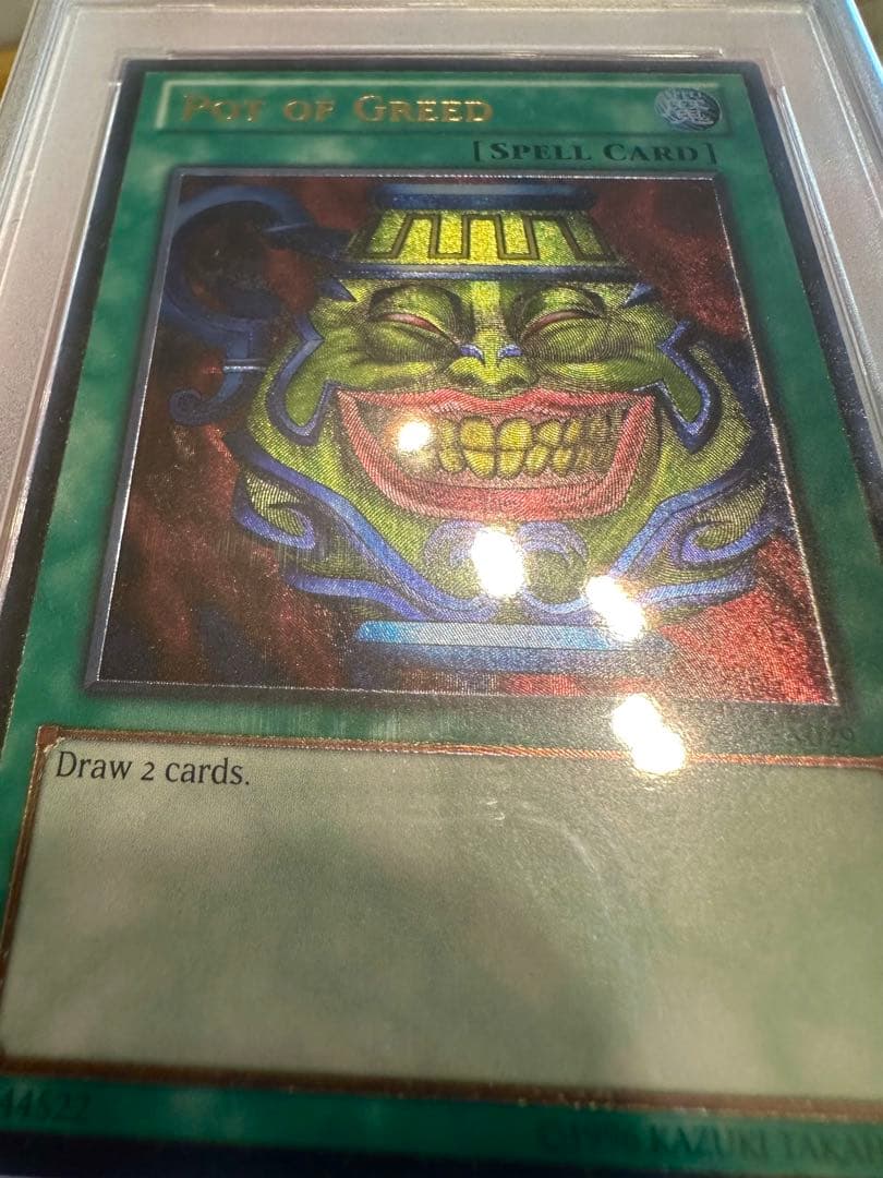 2010 Duelist Pack Kaiba Pot of Greed Spell Card PSA 10 GEM MT Japan import collectible