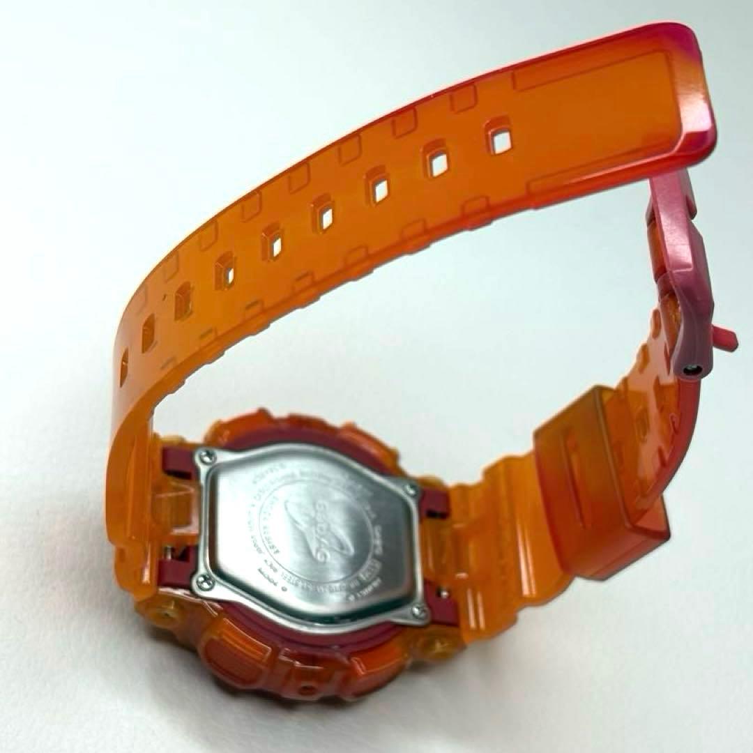 Casio Baby-G BA-110JM-4AJF Watch - Orange Resin Band Digital Analog Quartz — Japan Import