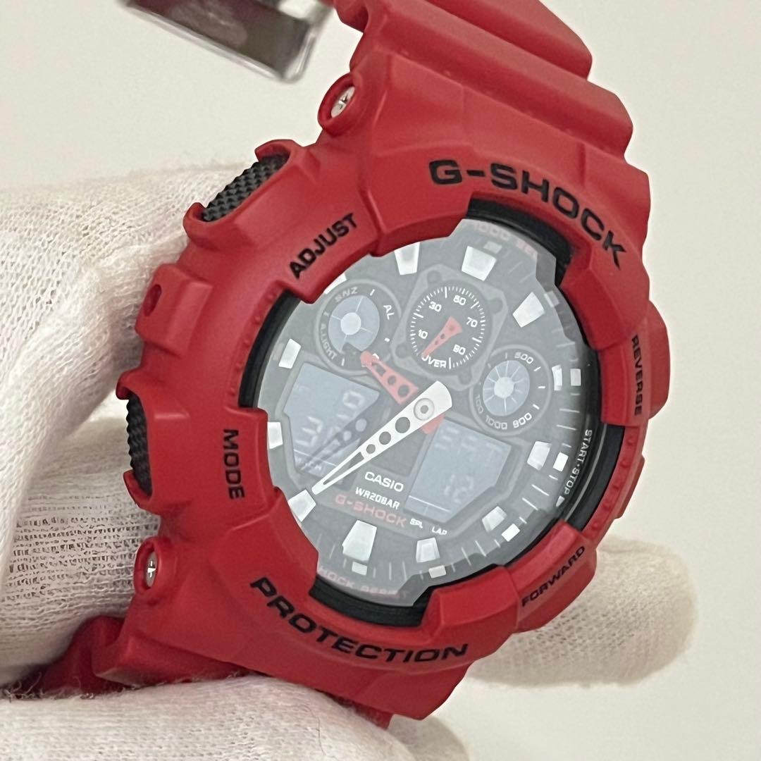 Casio G-Shock GA-100B Analog Digital Mens Watch — Japan Import