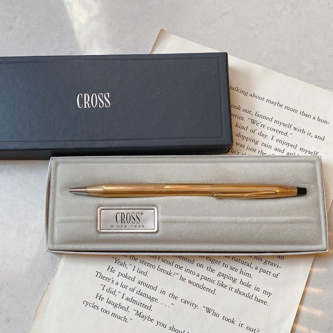 Vintage Cross Ballpoint Pen 10K Rolled Gold