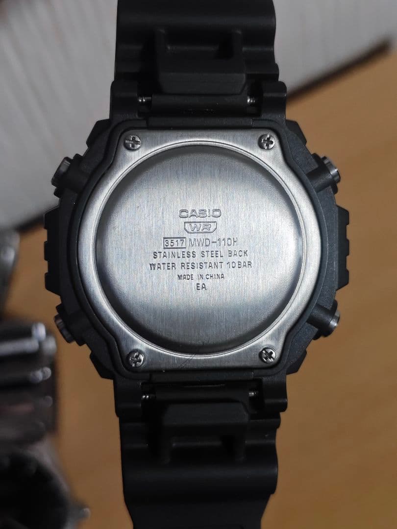 Casio WD-110H Cheap Casio Digital Watch — Works — Japan Import