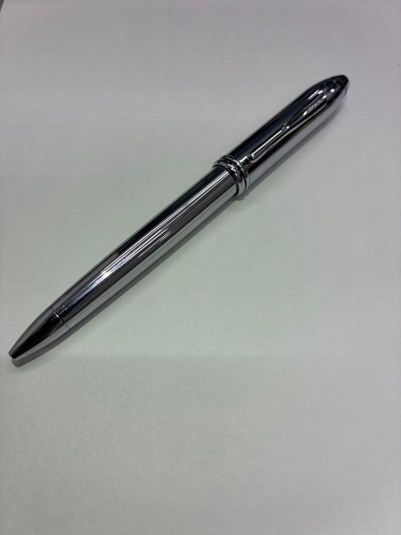 Cross Twist Ballpoint Pen with Silver Metal Body