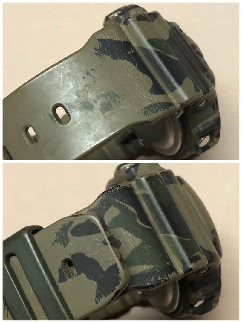 Casio G-Shock DW-6100 Camouflage Mens Watch Japan Import