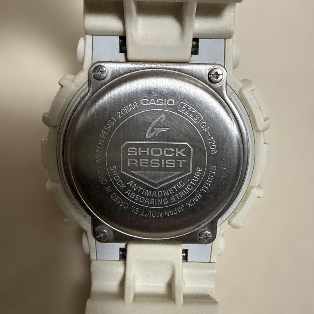 Casio G-Shock GA-120A-7AJF Digital Watch Shock Resistant Multi-Function Japan Import
