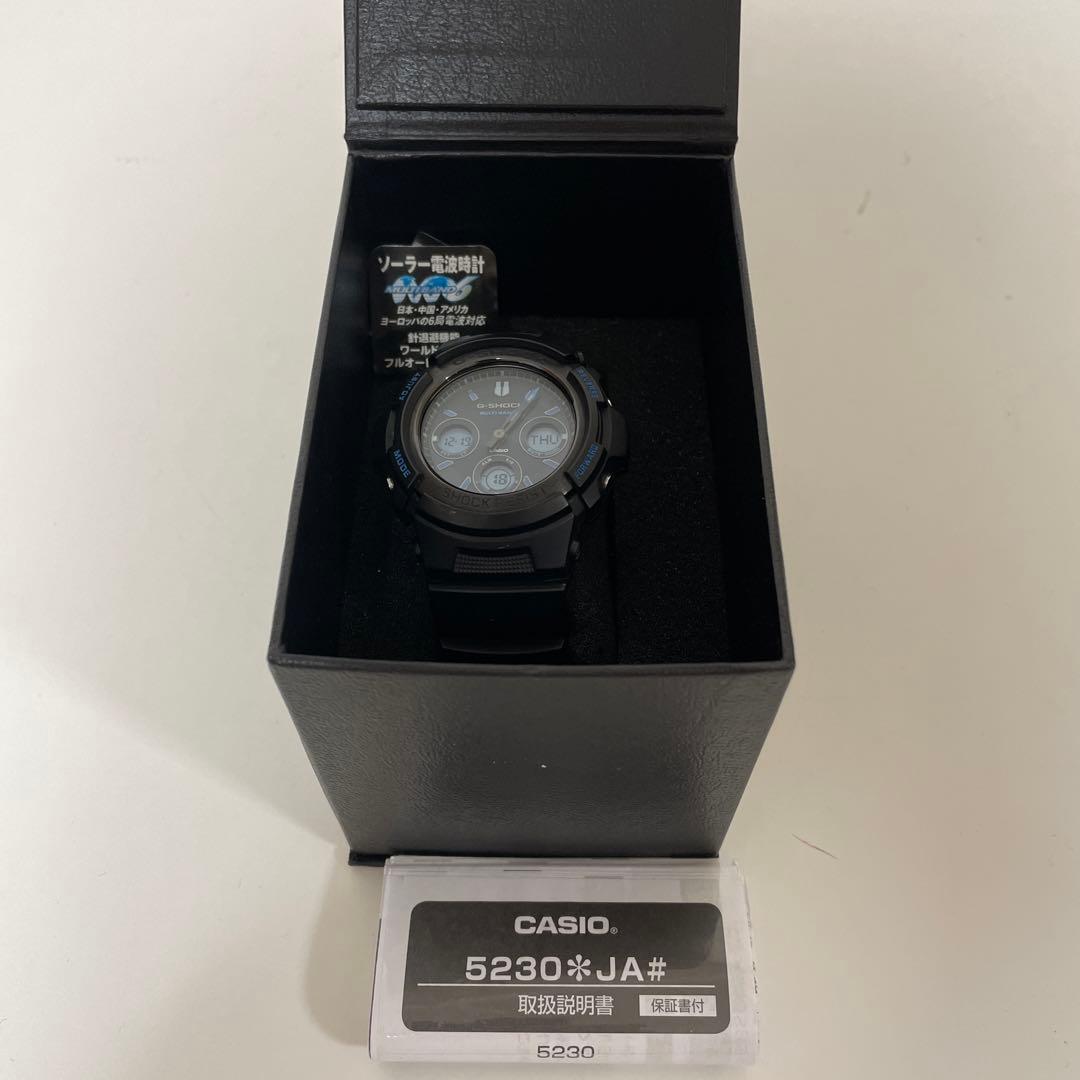 Casio G-Shock Radio Solar AWG-M100SF Digital Analog Watch with Fire Package — Japan Import