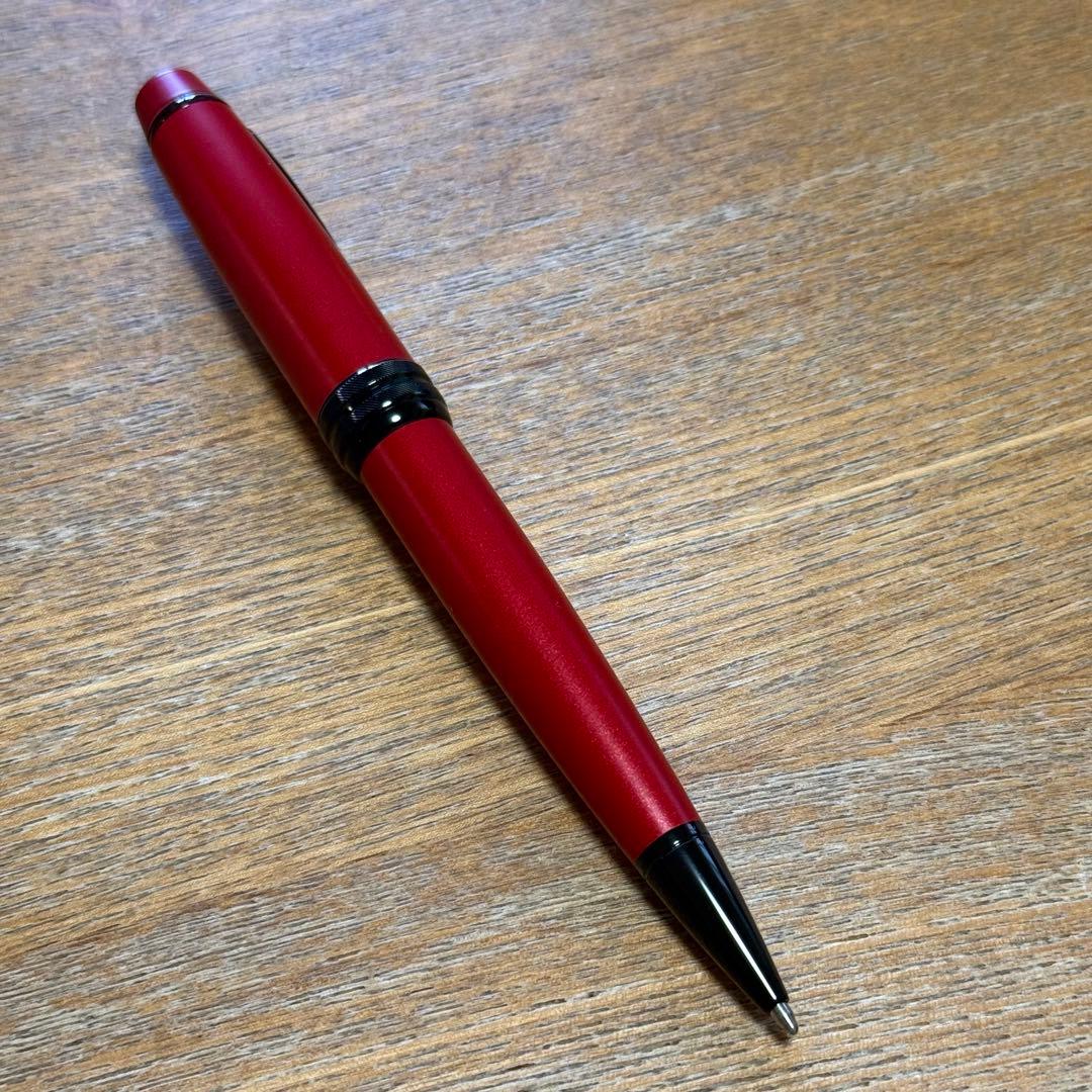 Cross Bailey Ballpoint Pen Matte Red Lacquer Japan Import