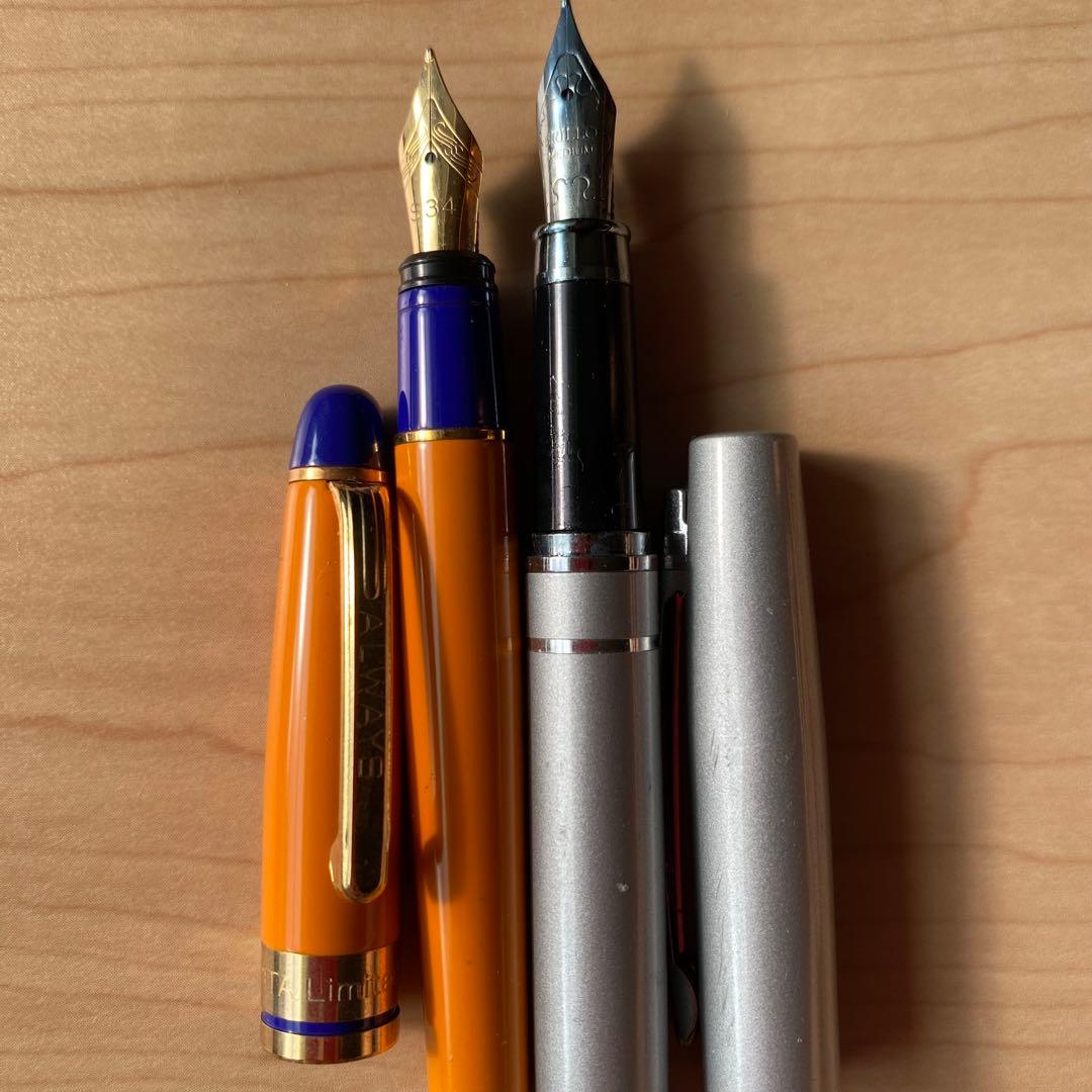 Sakura, Exceed, Givenchy, Cross, Ohto, Parker, San-X Pen Set with Fountain and Mechanical Pencils, Metal and Wood Materials — Japa