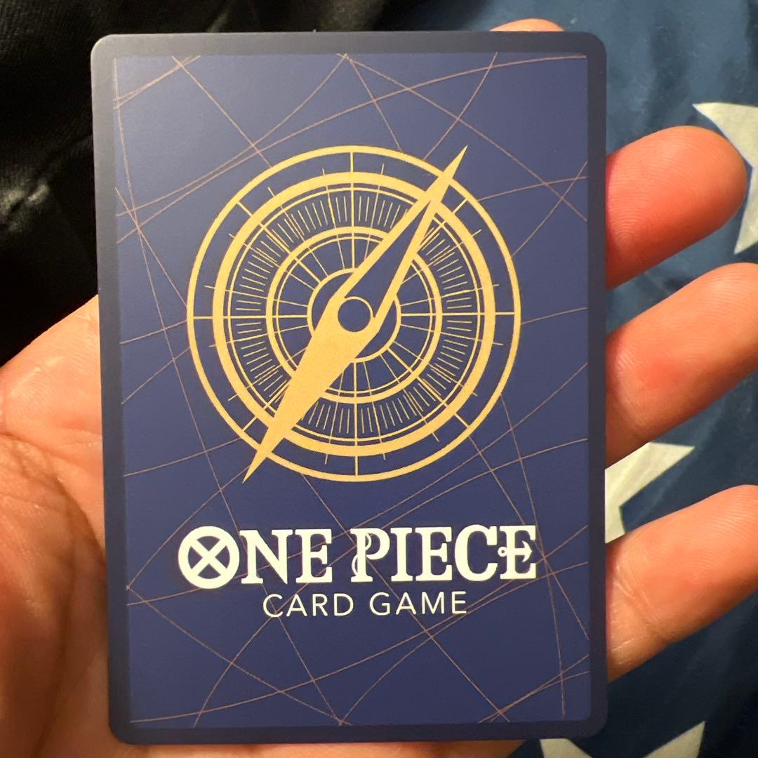 One Piece Card Game OP13 SR Parallel Stussy Japanese trading card in sleeve