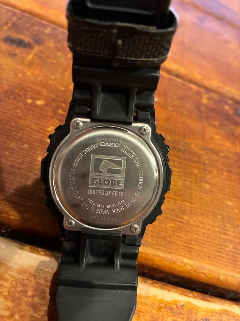 Casio G-Shock G-Lide GLOBE Collaboration Limited Model GRX-5600GE GLOBE United By FATE Solar Watch — Japan Import