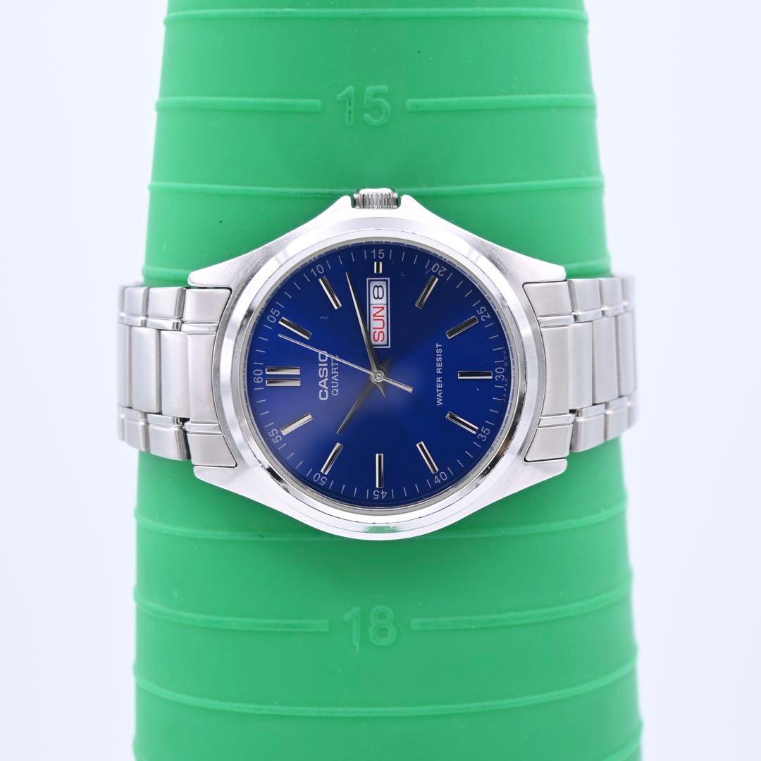 Casio MTP-1239DJ Men's Watch with Blue Dial — Japan Import